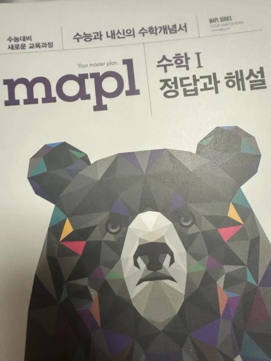 maple 수학1 새책