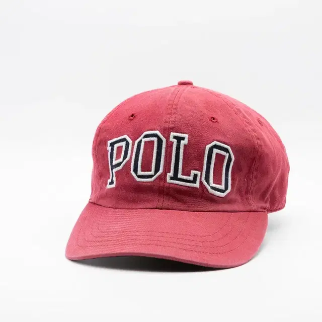 [RARE] VINTAGE POLO LOGO RED HAT [LARGE]