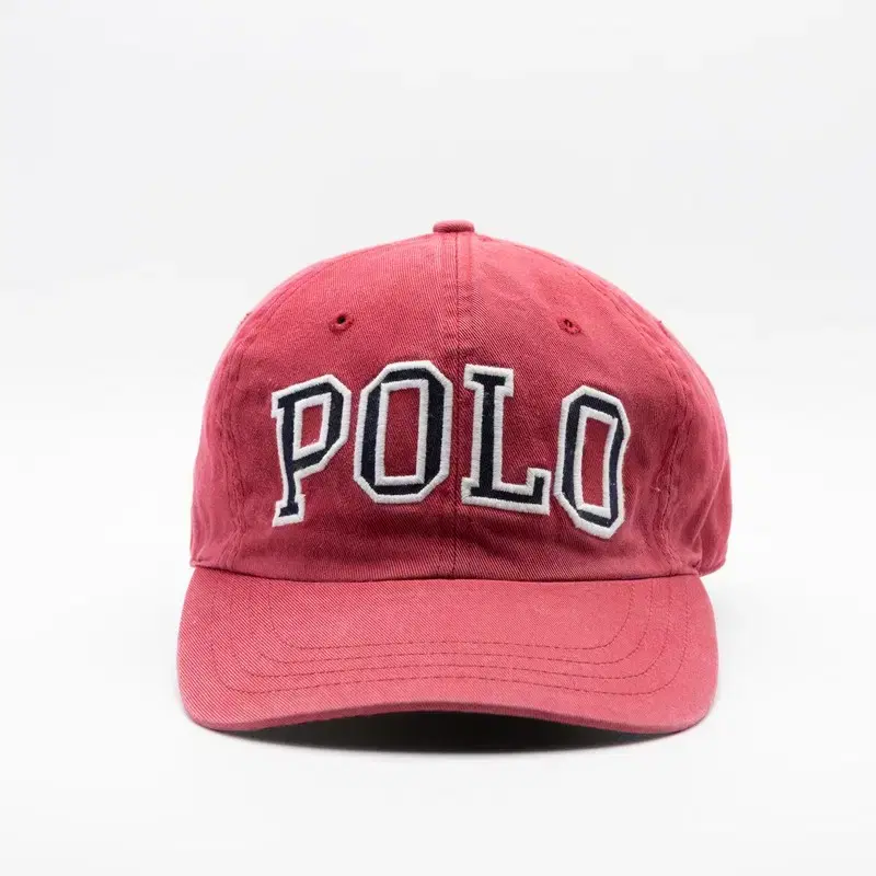 [RARE] VINTAGE POLO LOGO RED HAT [LARGE]