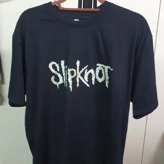 새상품)Slipknot(슬립낫)클래시컬 코튼혼방반팔티셔츠 XL