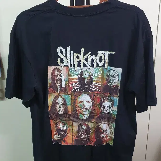 새상품)Slipknot(슬립낫)클래시컬 코튼혼방반팔티셔츠 XL