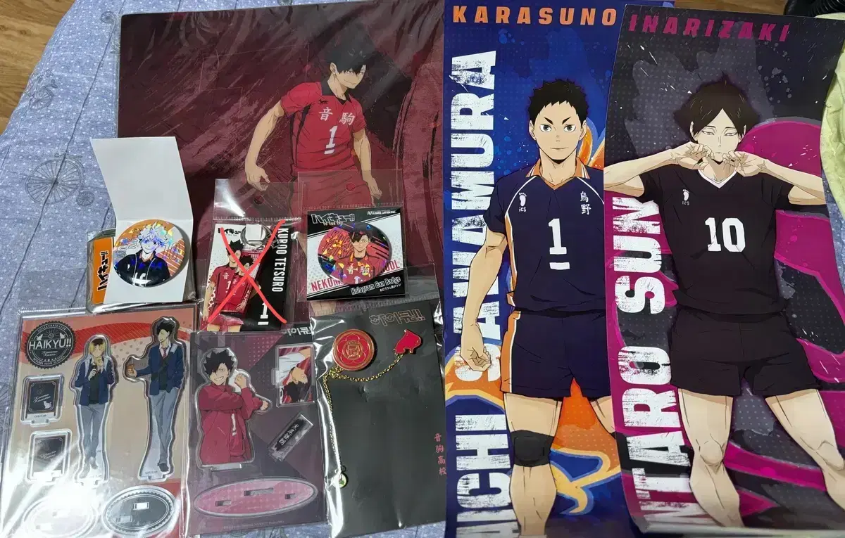 Haikyuu pop up Goods WTS