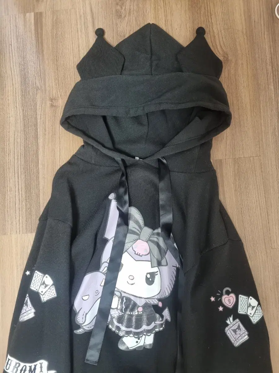 kuromi hooded one piece