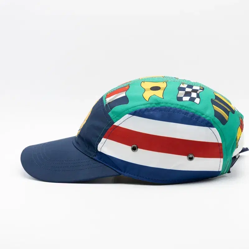 [RARE] POLO CREST MULTI PATTERN HAT