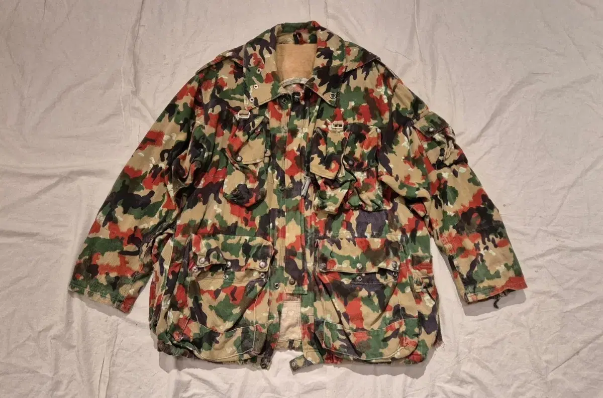 XL>70s to 80s Swiss Army M-70 Field Jacket