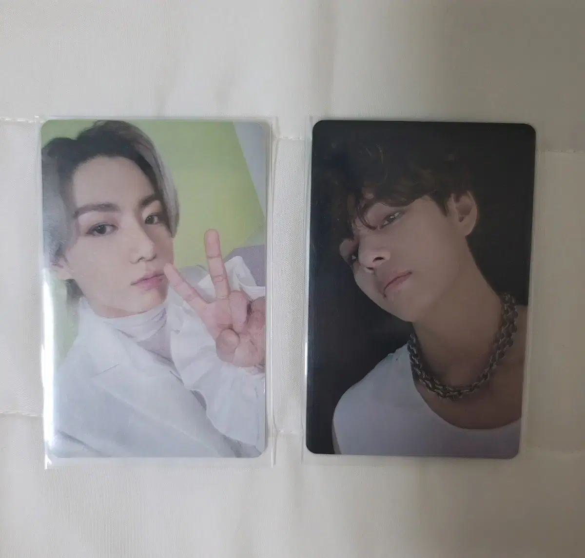 Bangtan dey calendar photocard jungkook v taehyung