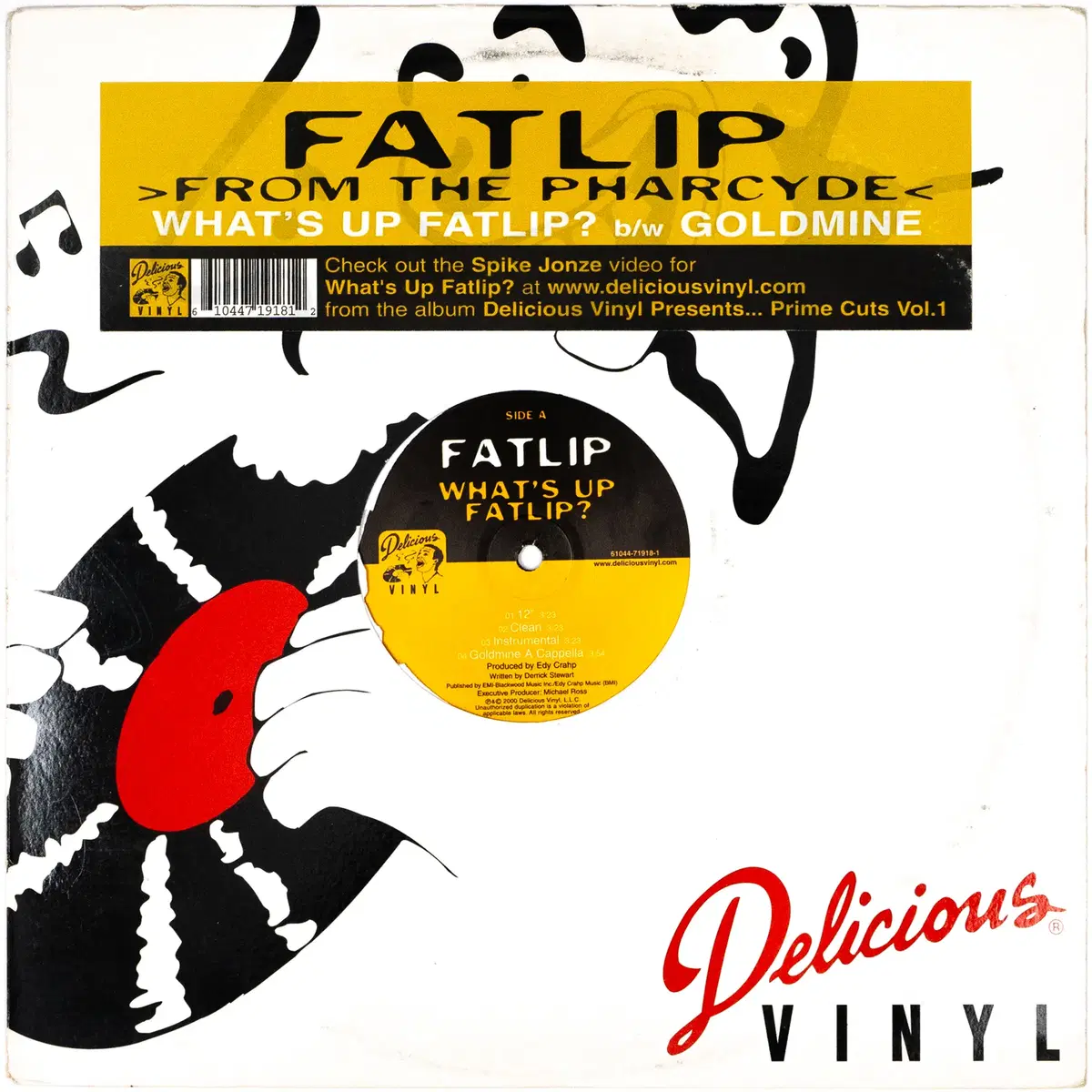 Fatlip - What's Up Fatlip? / Goldmine LP