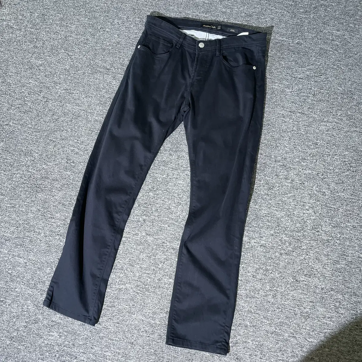 Massimo Dutti Span Slim Fit Black Jeans 30