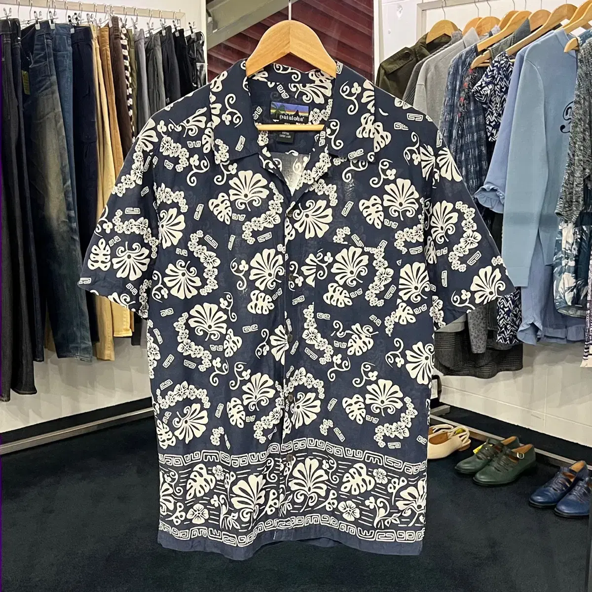 [Tacpo] [M] 99s pataloha Hawaiian shirt