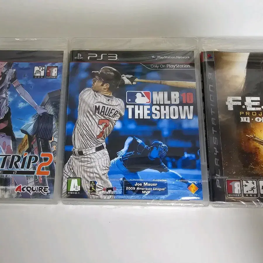 PS3 아키바스트립+MLB10+피어2 일괄 판매(새제품)