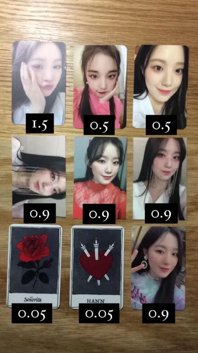 woman idle soojin yuqi shuhua dum-dum-dum-dum photocard wts