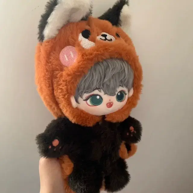 20cm 솜인형옷 인형옷 레드판다 옷 동물잠옷 동물옷 무속성 솜인형