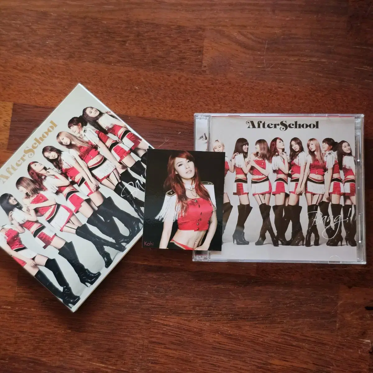 에프터스쿨 After School Bang 포토카드 CD DVD 중고