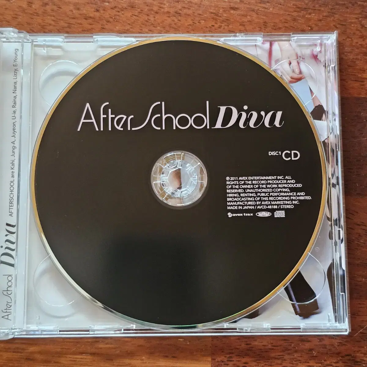 에프터스쿨 After School Diva A 포토카드 CD DVD 중고