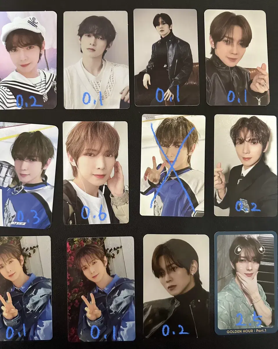 ateez yeosang photocard