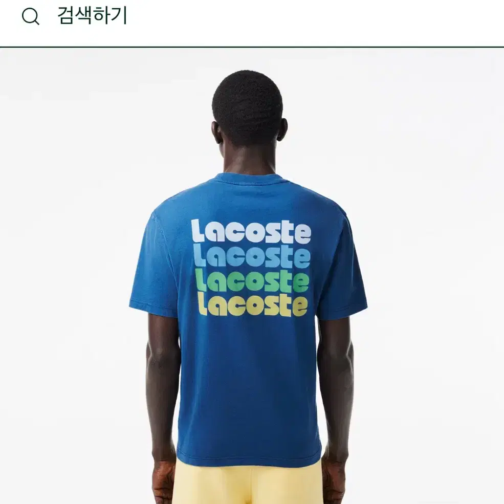 라코스테 24ss 반팔 신상 티셔츠 006 xl 사이즈