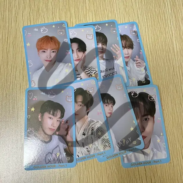 에이티즈 음중 미팬 미니팬미팅 공방 포토카드 포카 ateez pc