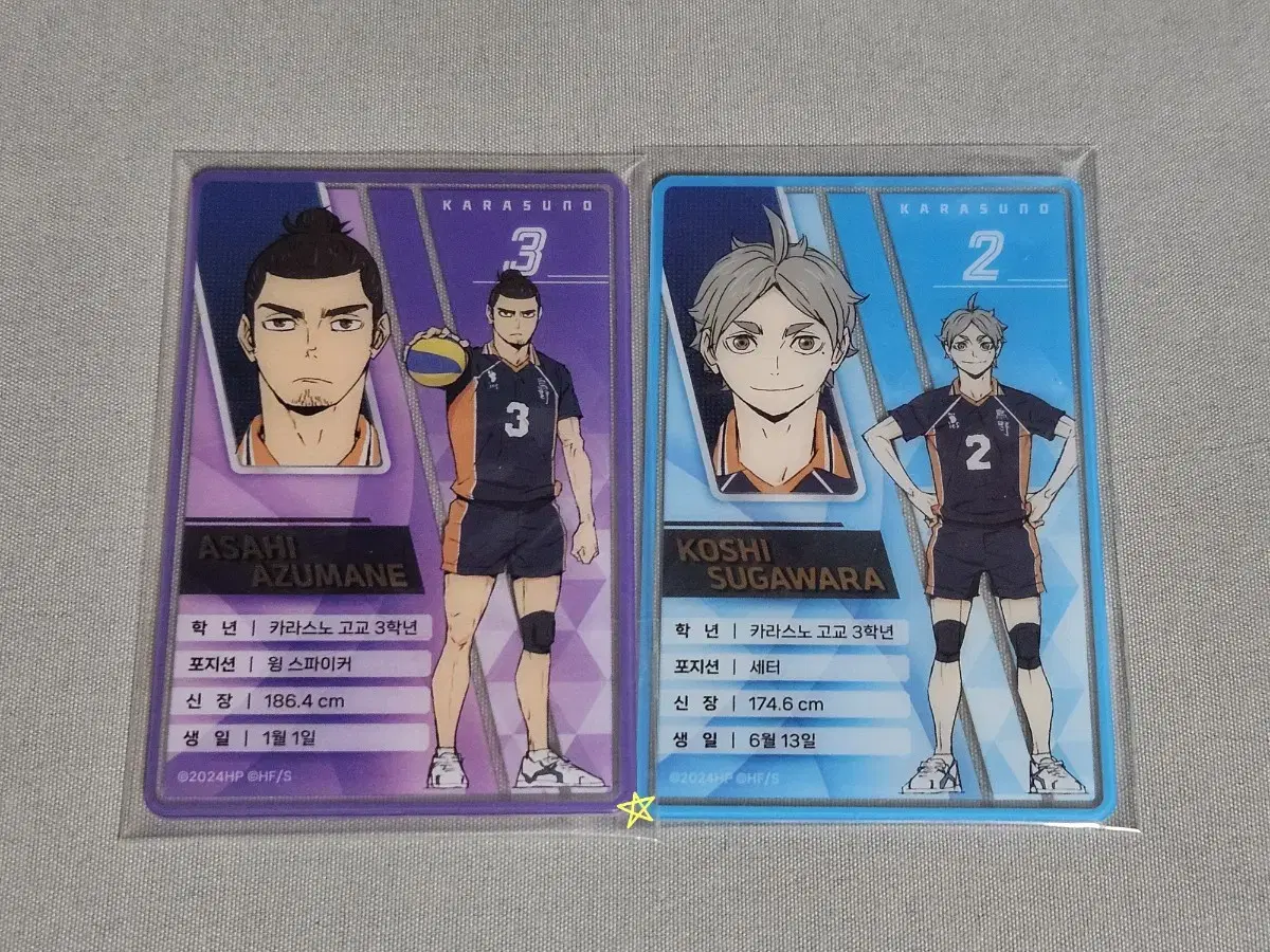 Bulk) Haikyuu pop up Clearcard Sugawara Asahi