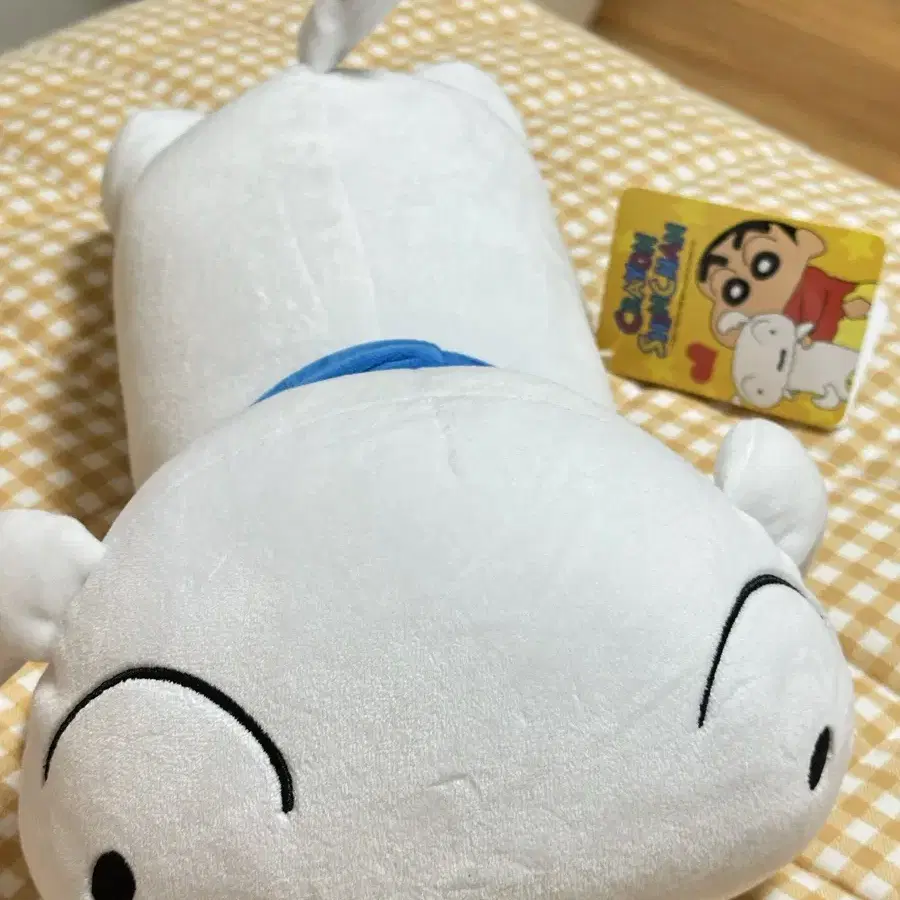 흰둥이 쿠션 인형