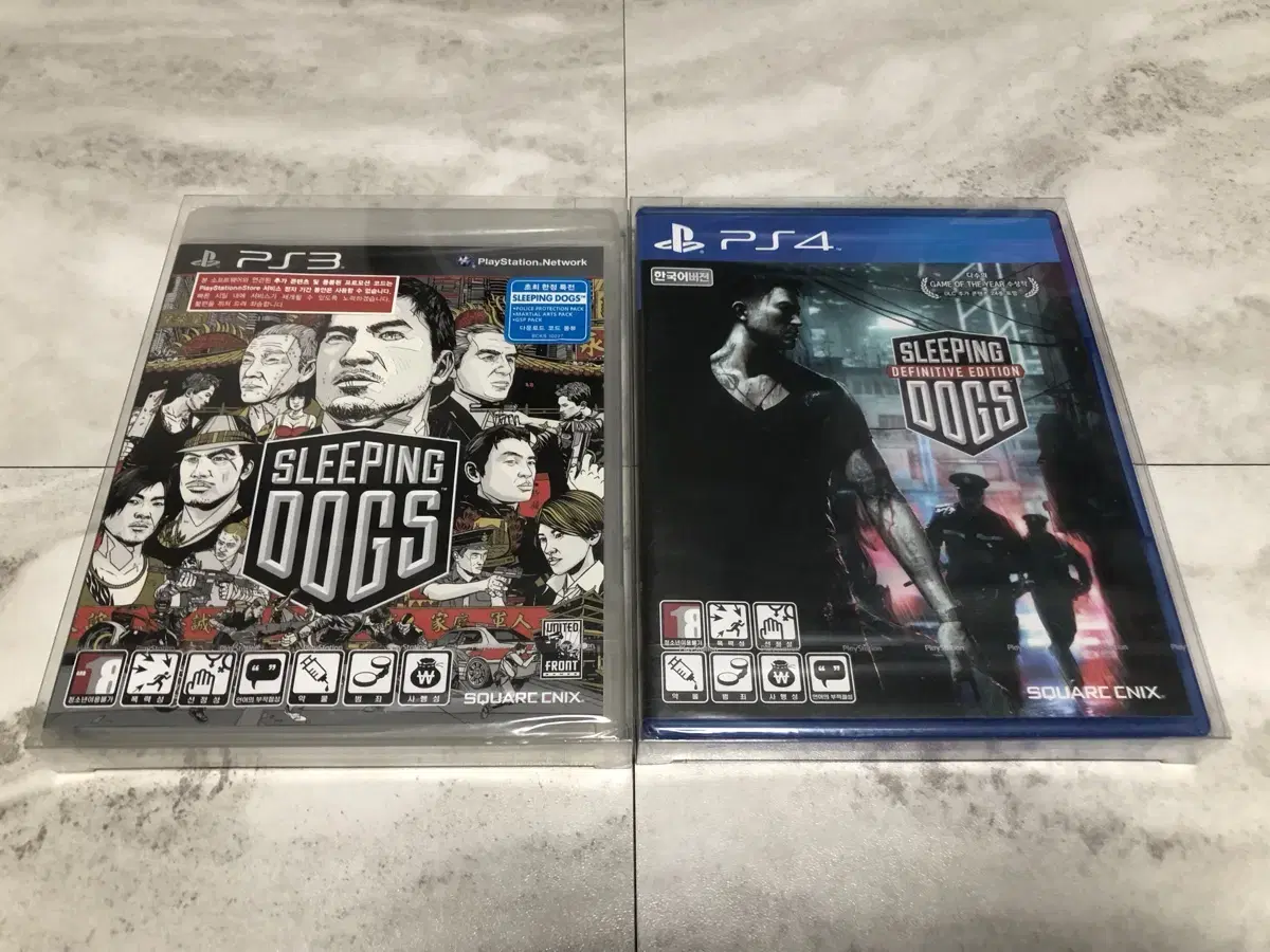 슬리핑 독스(PS3/PS4/PS5) 미개봉 새제품