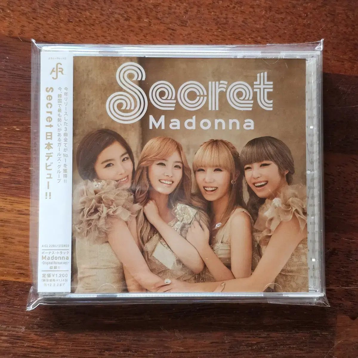 시크릿 SECRET Madonna 보너스트랙반 싱글 CD 중고