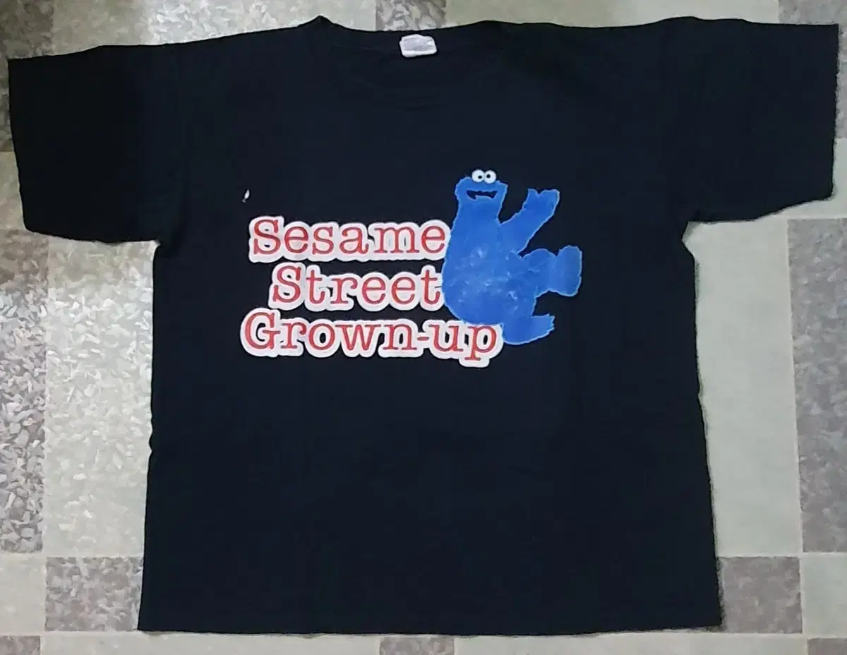 90s sesame street grown-up 티셔츠 판매