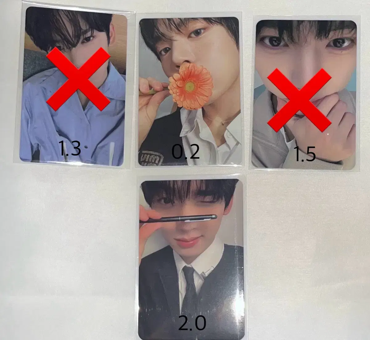 zb1 zerobaseone han yujin hello82 clean musicland photocard wts