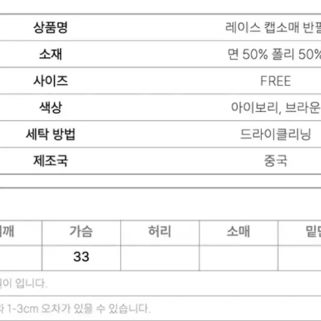 레이스 리본 캡소매 나시