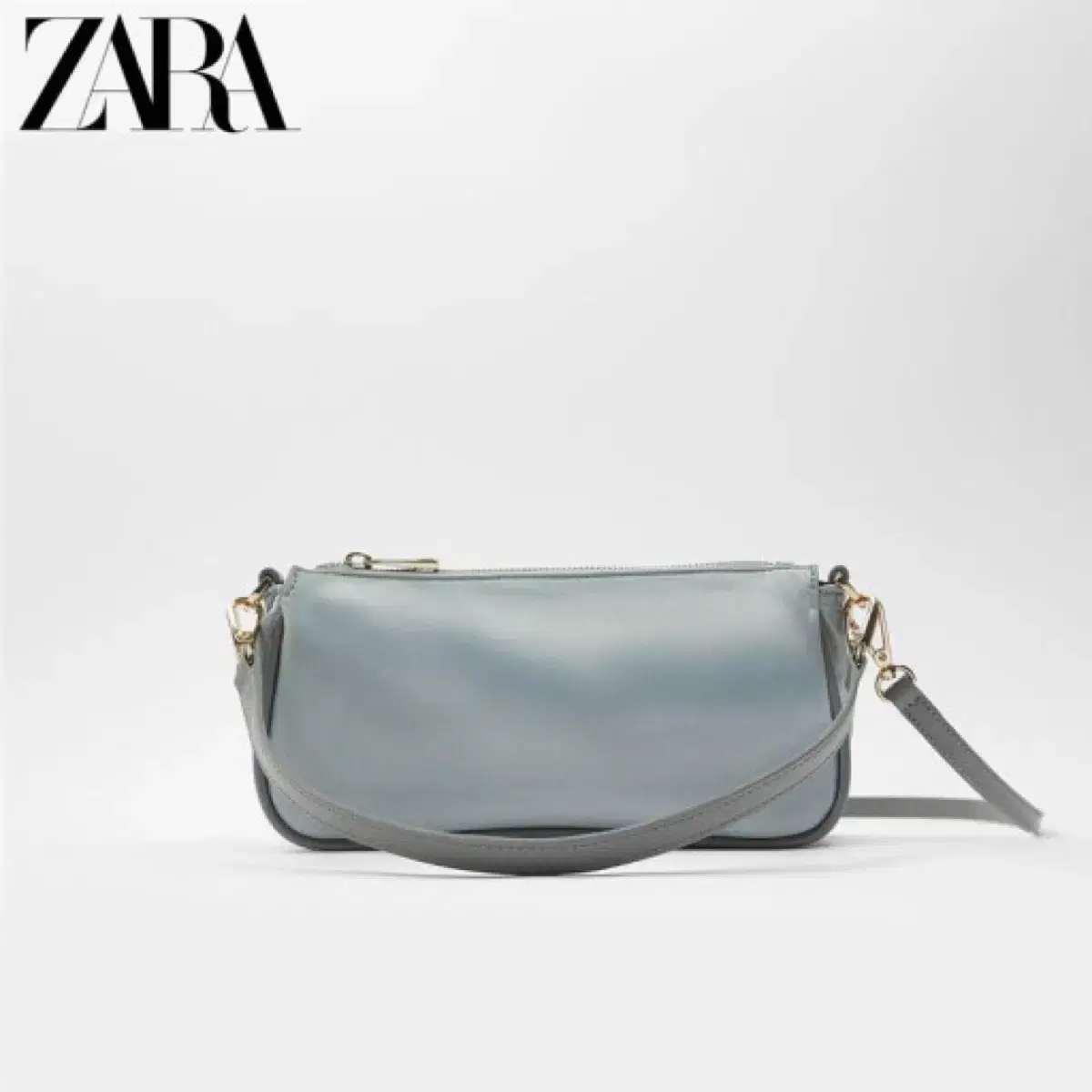 ZARA 자라 새틴 숄더백