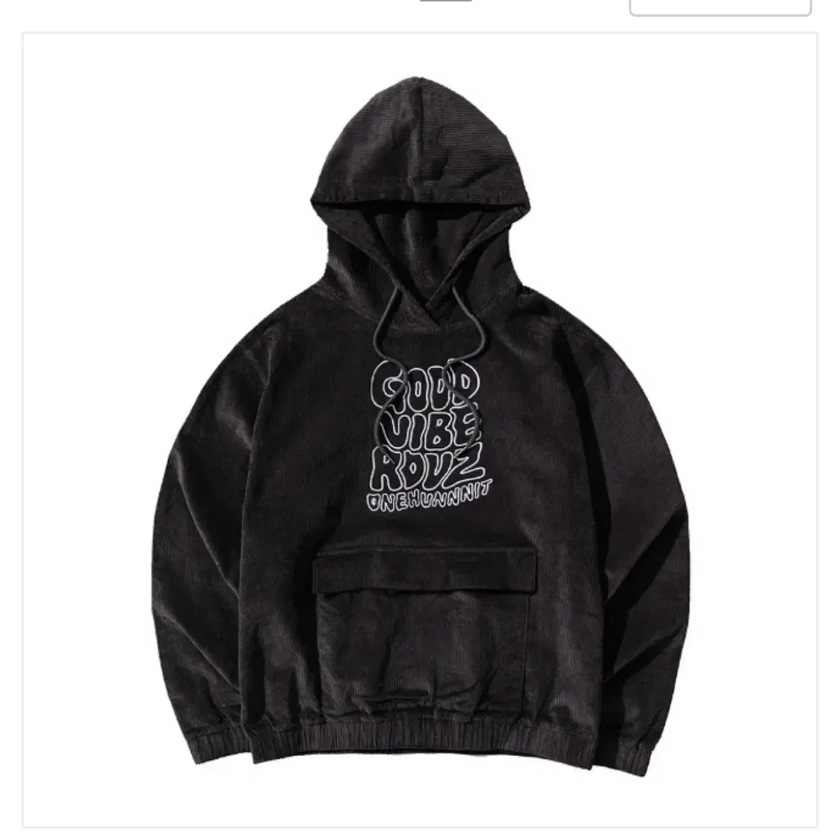 OneHundred x RDVZ Rendezvous Gravity Corduroy Hoodie