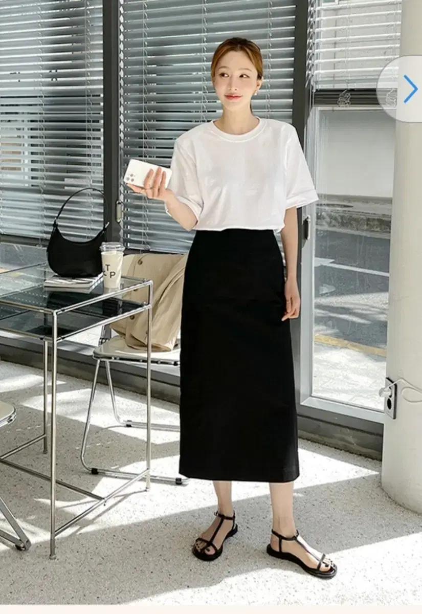 Linen Long Skirt