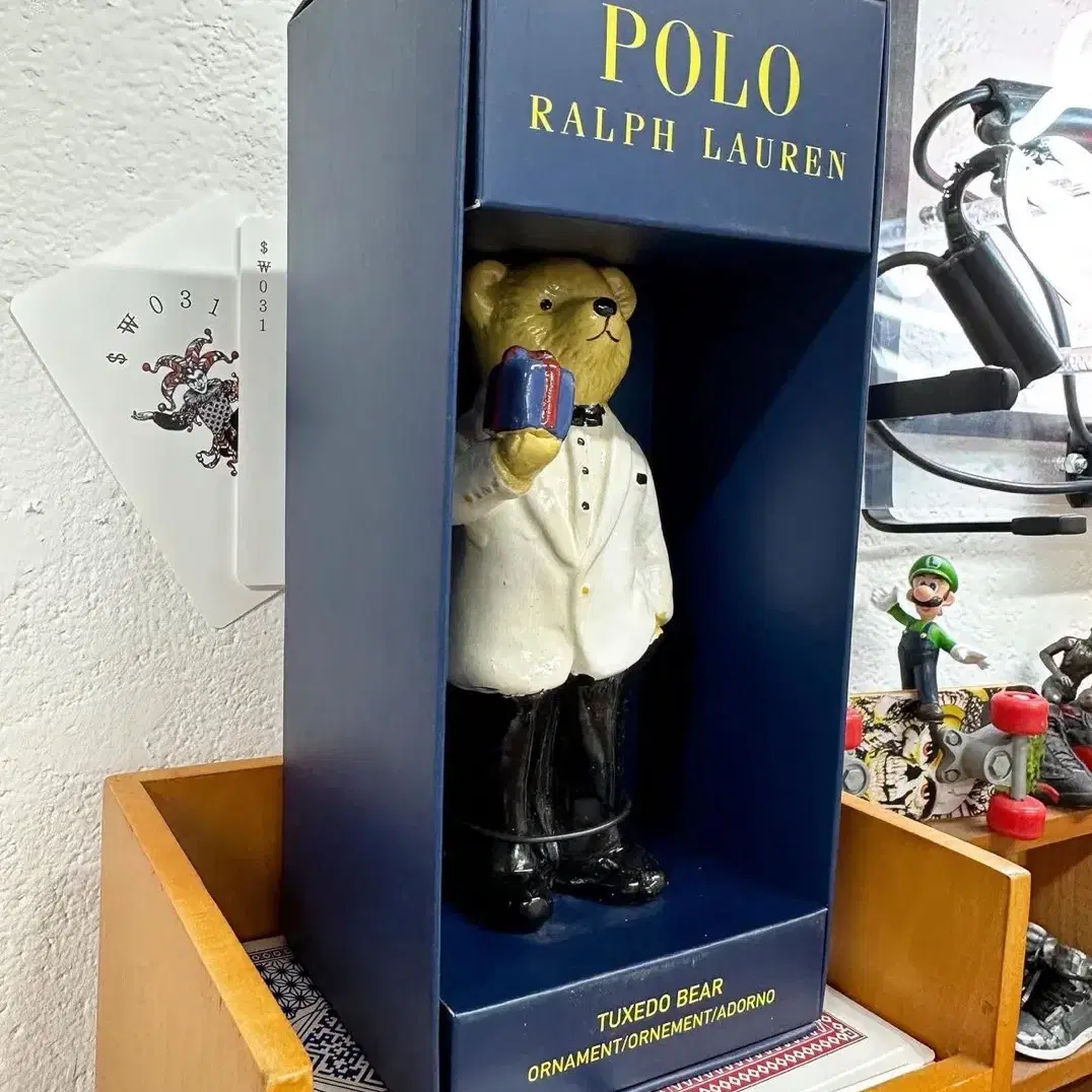 polo ralph lauren tuxedo bear ornament