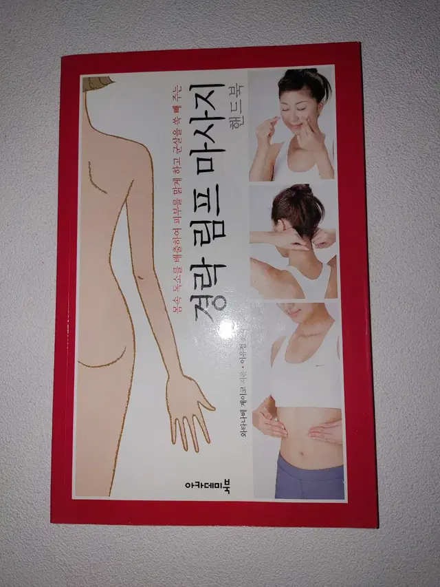 경락 림프 마사지 핸드북 한의학 건강 도서 책