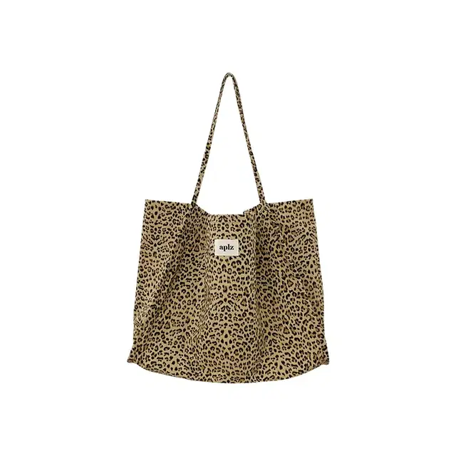 구해요) 에이플리즈 Leopard jumbo shopper bag 베이지