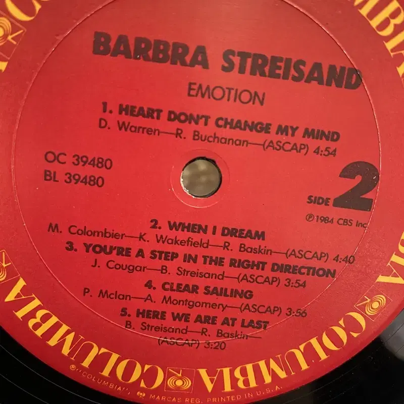 BARBRA  LP / AA3227