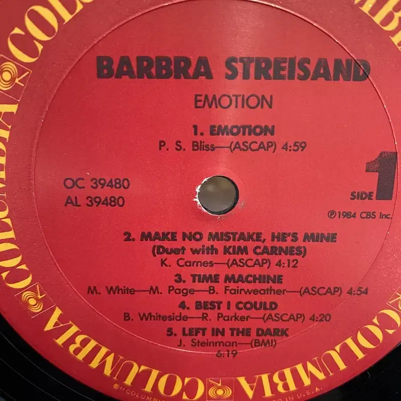 BARBRA  LP / AA3227