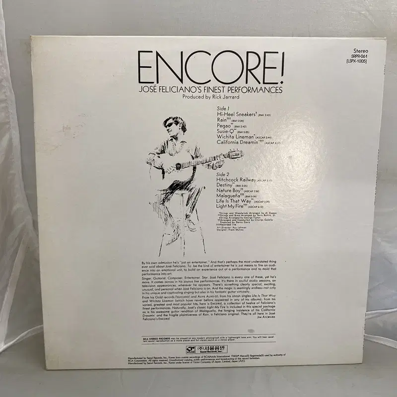 ENCORE JOSE  LP / AA3237