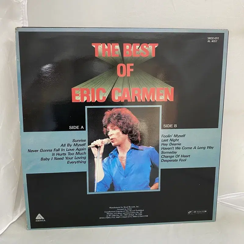 ERIC CARMEN LP / AA3247