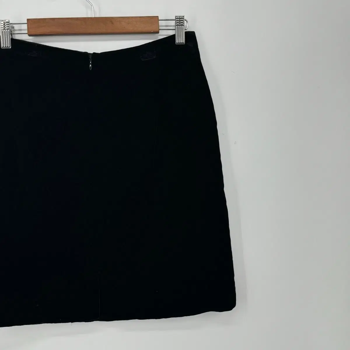 H라인 미니 스커트 (67 size / BLACK)