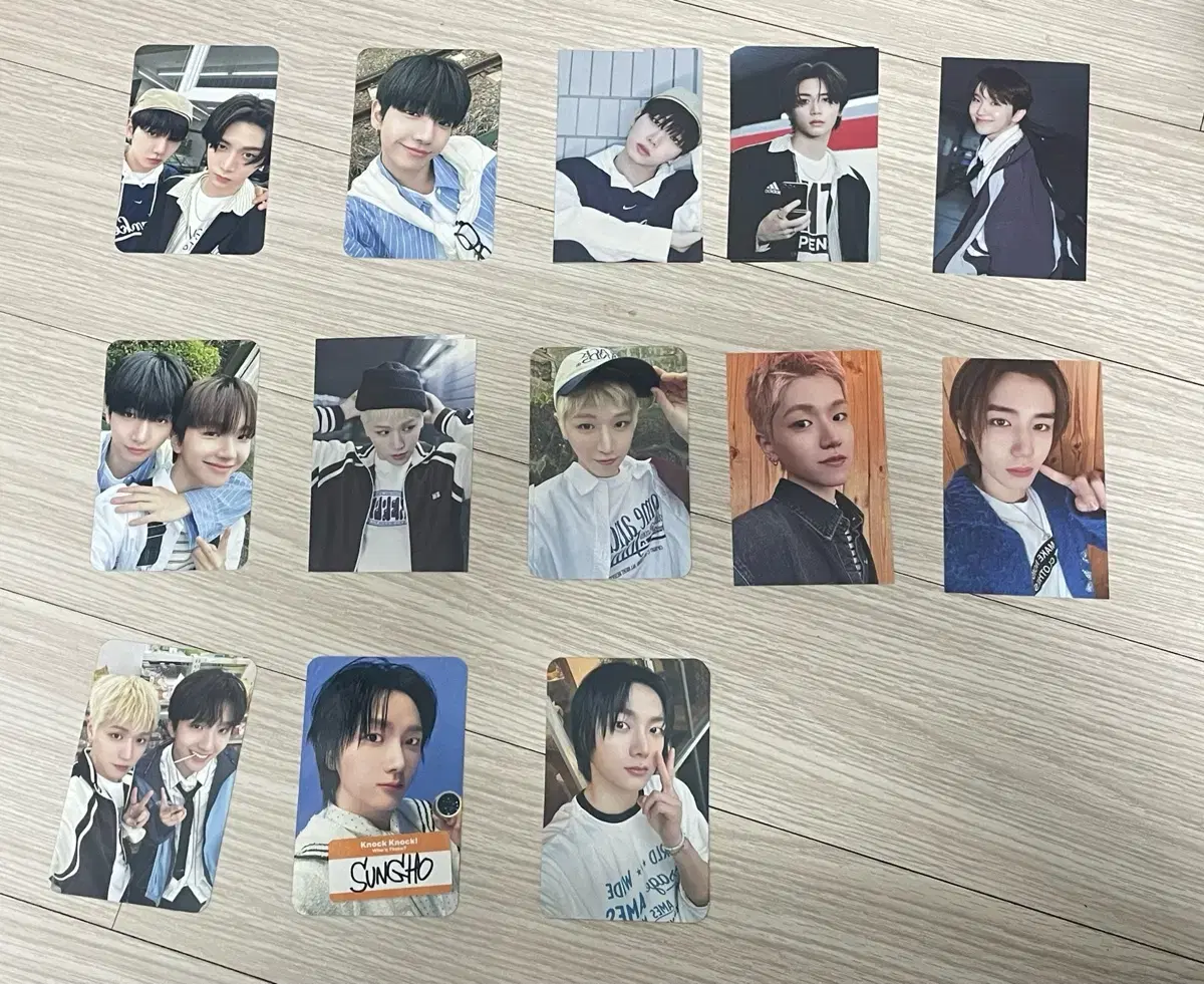 Boynextdoor Japan photocard myung jaehyun woonhak riwoo taesan sungho leehan units and