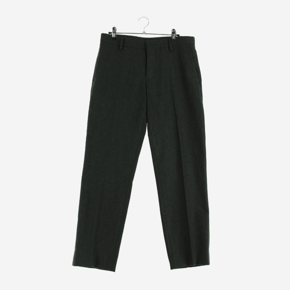 [29]Club Monaco Wool98 Dark Green Wool Slacks (SW1533)