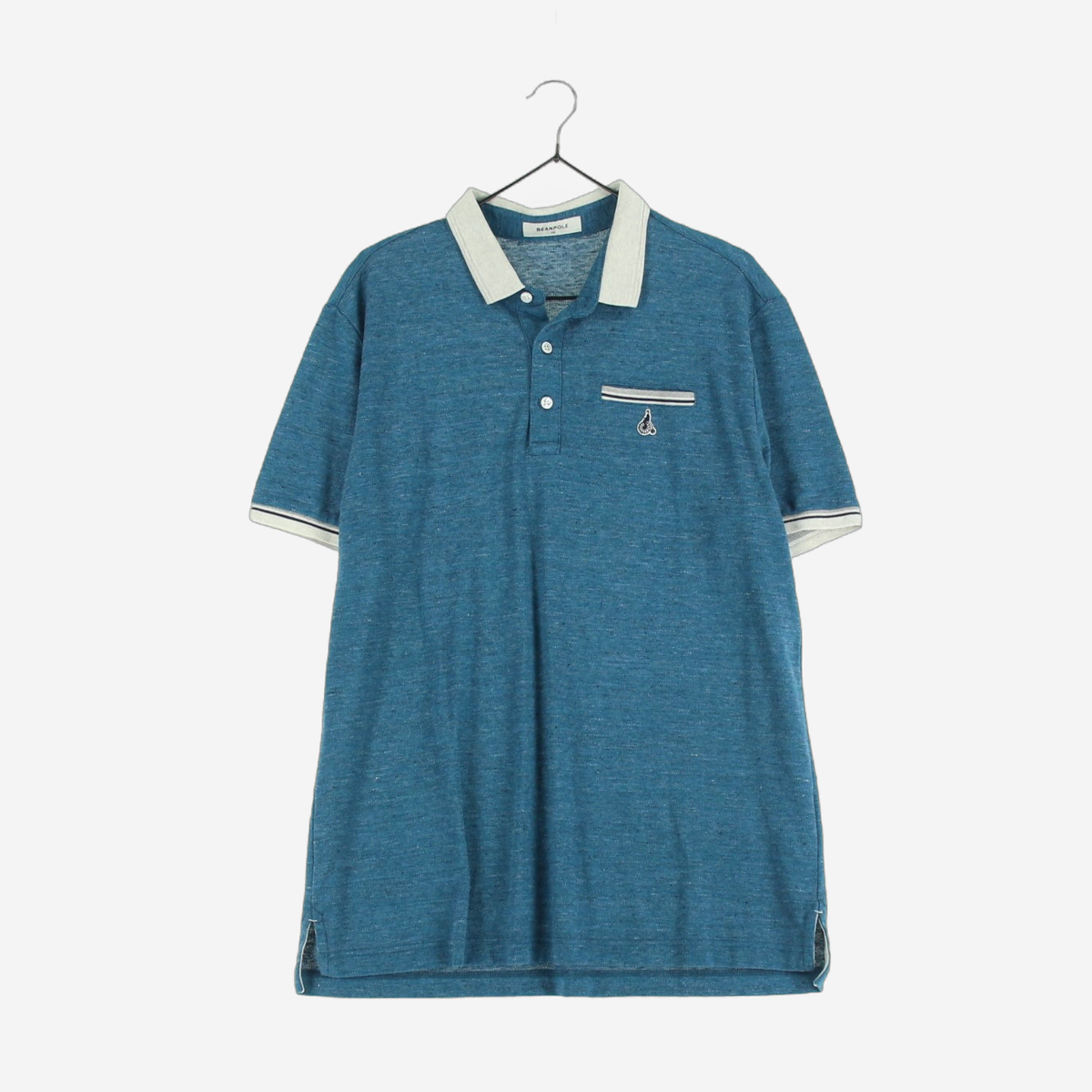 [110]Vinpol Turquoise Linen Short Sleeve Kara T-Shirt (SW1512)