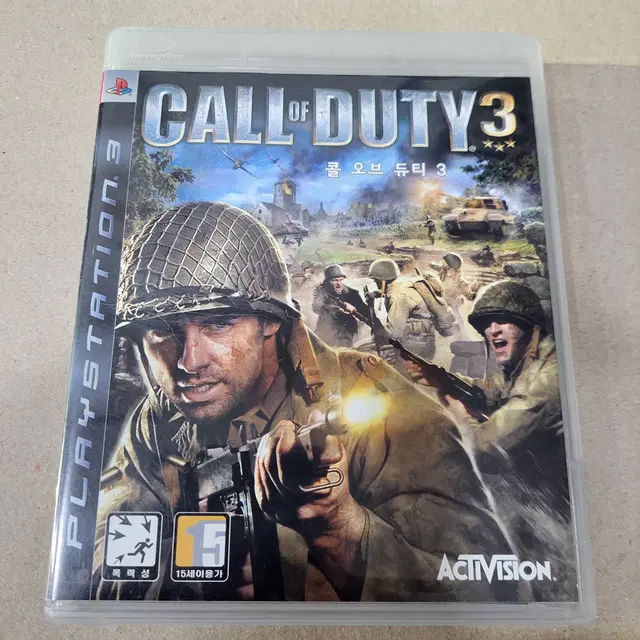 [중고] PS3 콜오브듀티3/한글/FPS/콜옵/callofduty 3