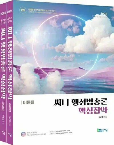 2025 써니 행정법총론 핵심집약 이론편+문제편 세트 [새책]