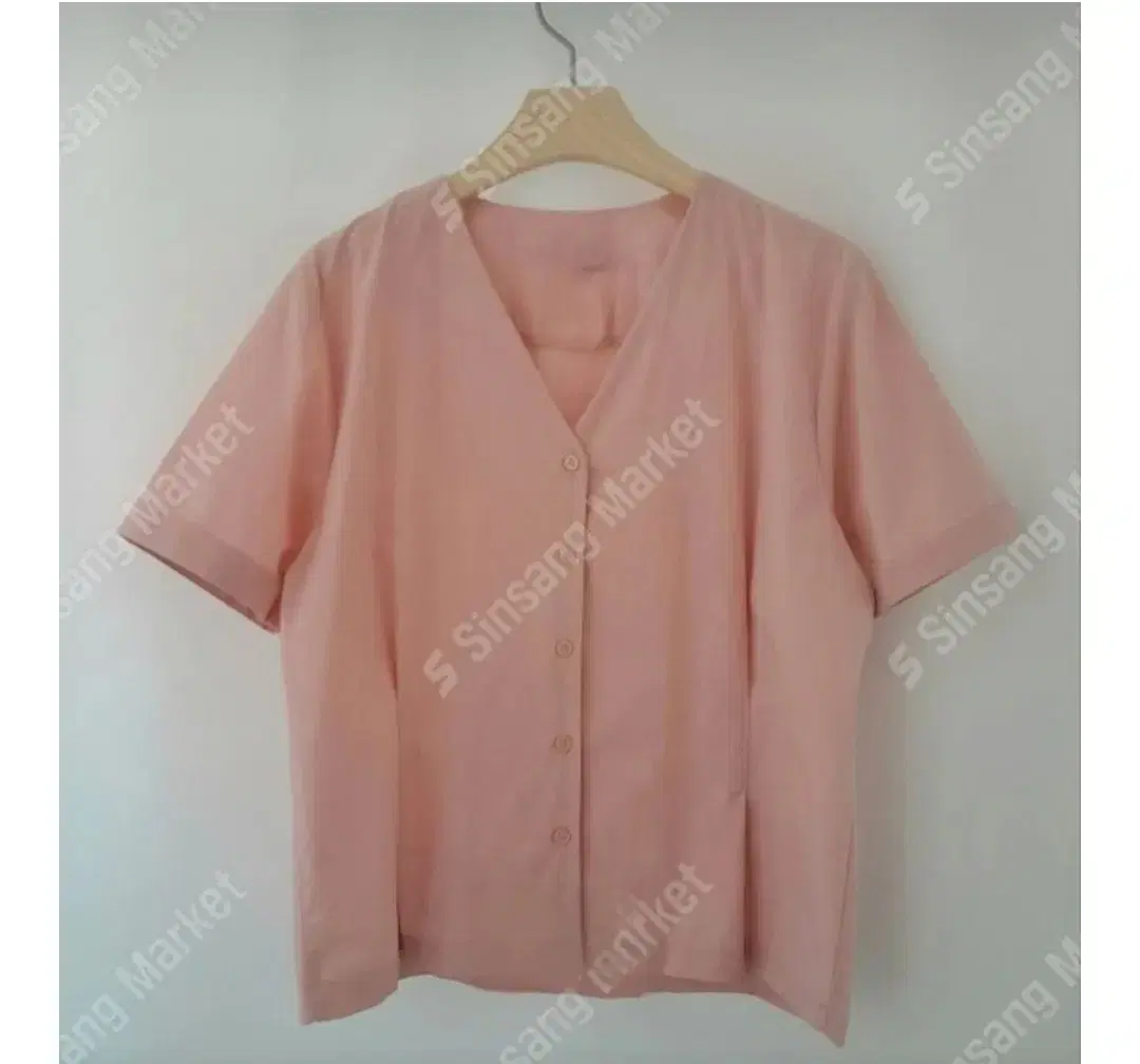 High Quality Pin Tuck Wash Shirt Blouse 택1