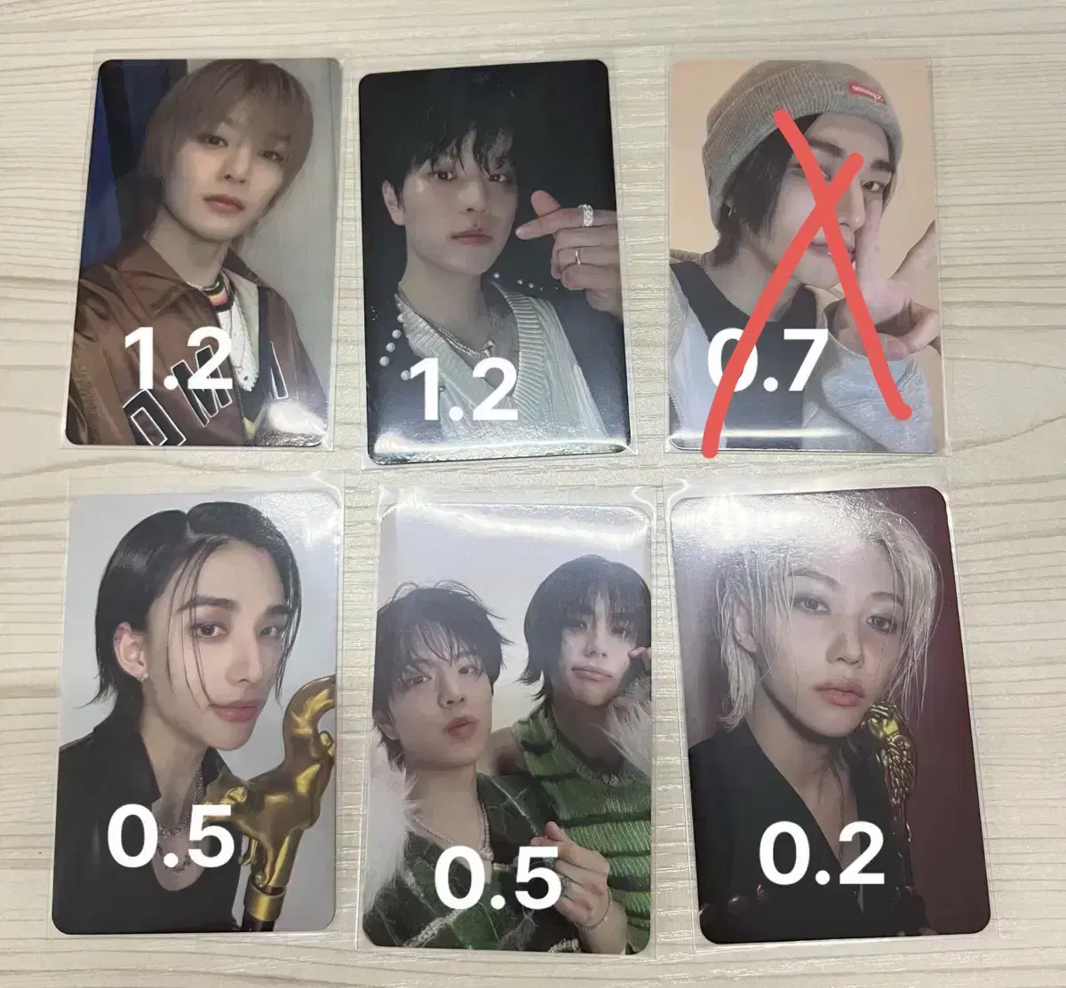 ATE photocard Zip Shop Pre-order Benefit Alka Hyunjin/ Seungmin/ Yongbok/ I.N.