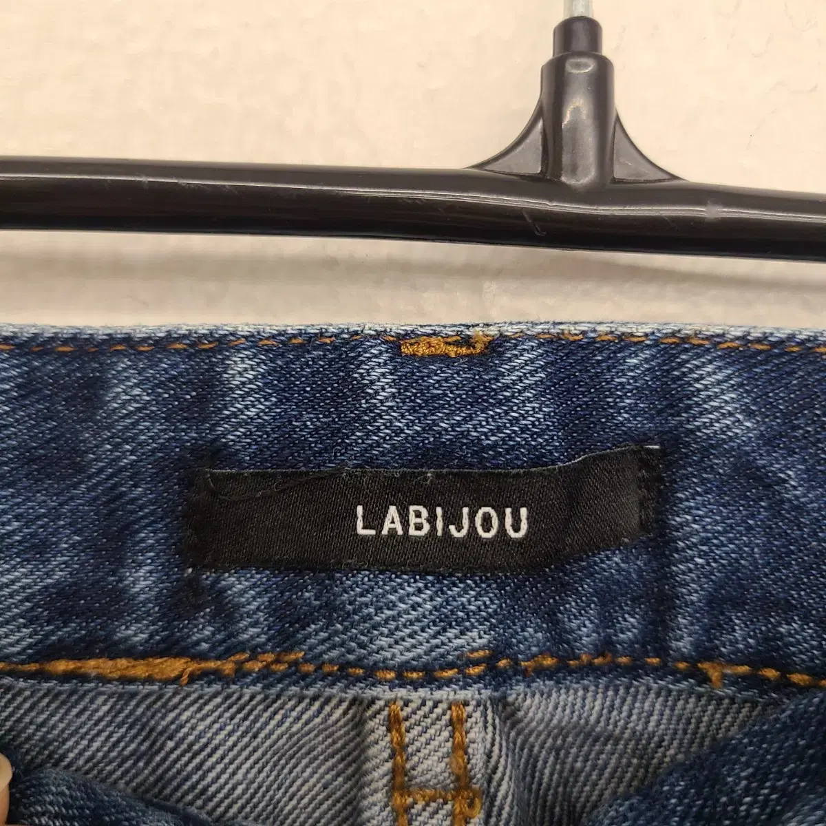 [31 inch] LABIJOU 워싱 데미지 데님 팬츠