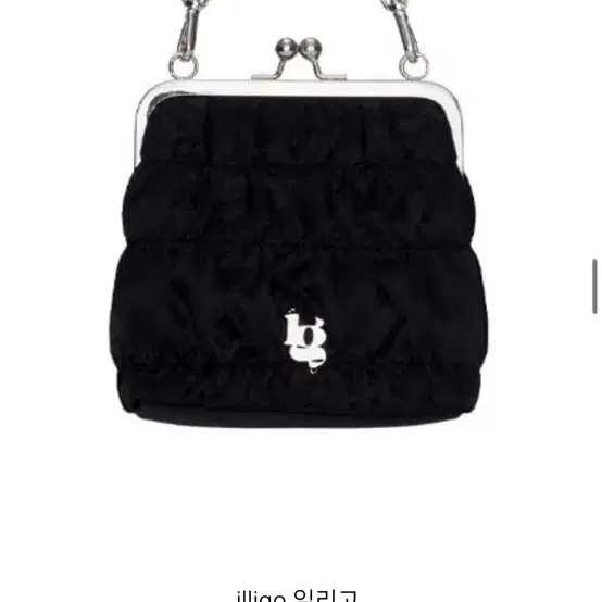 illigo 일리고 SHIRRING BAG BLACK