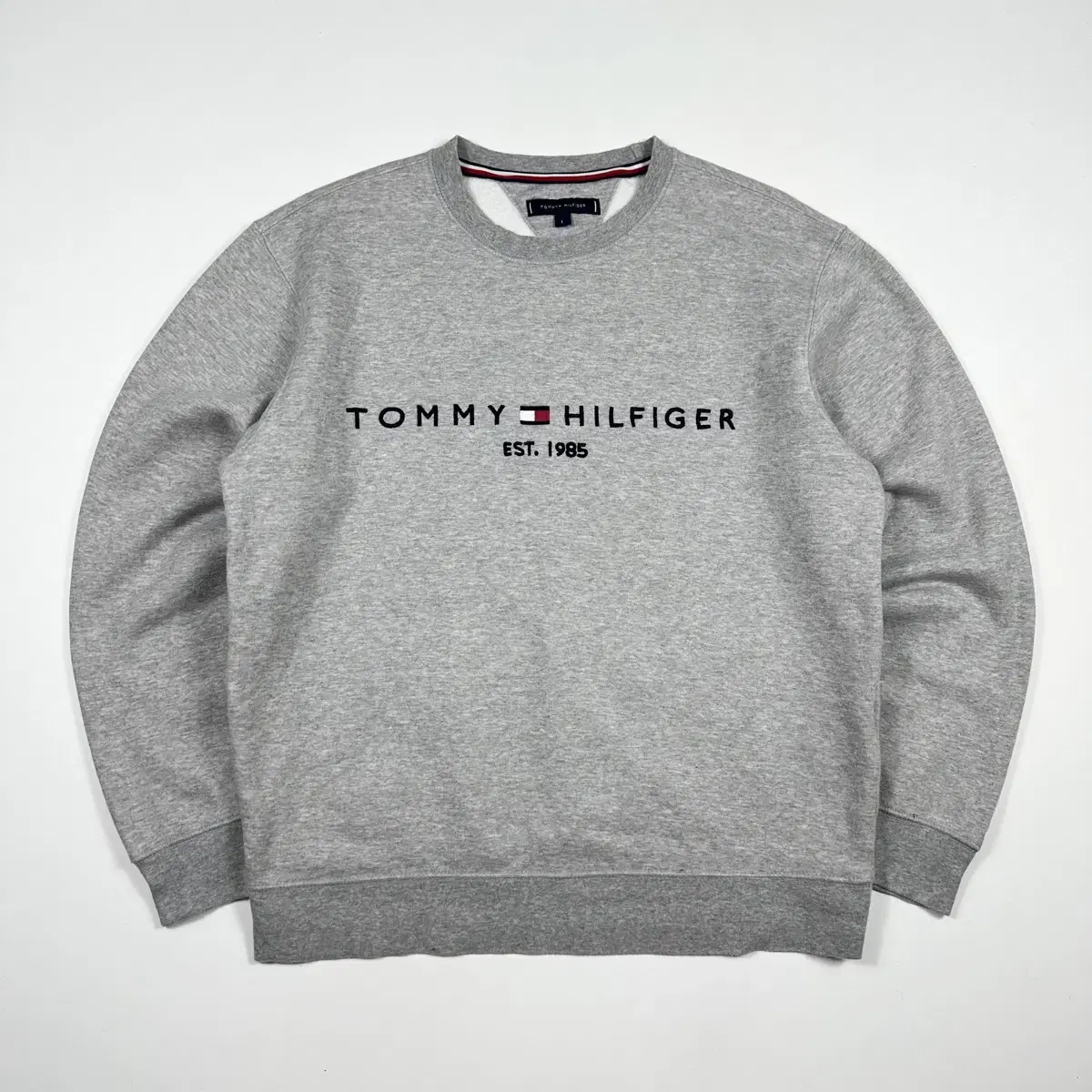 (L) Tommy Hilfiger Spellout Boxy Sweatshirt Man to Man