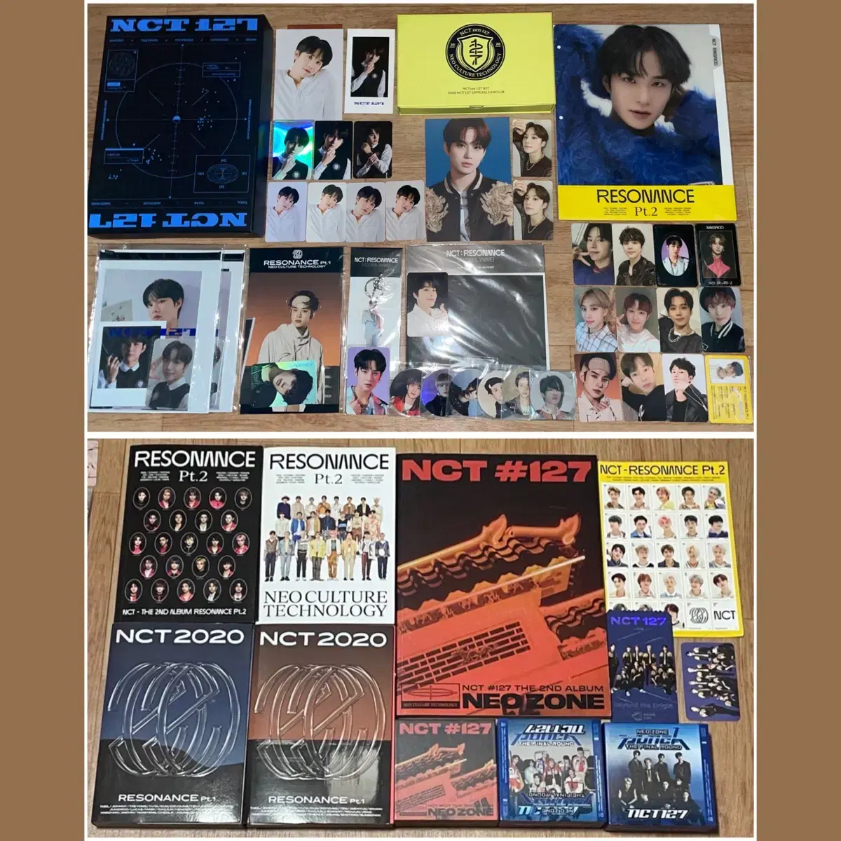 NCT NCT 127 jungwoo Merchandise binder album keyring Photocard